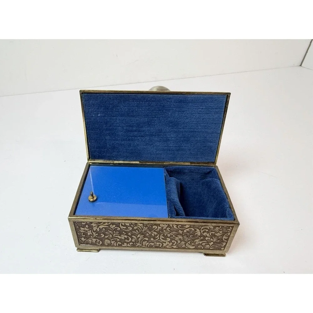 Happy Buddha Musical Jewelry Box Vintage‎ Home Decor Working